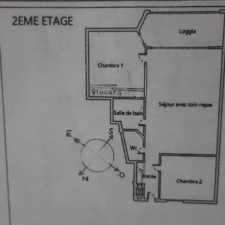 Sopraland T3 45m2 A 300m Richelieu Apartament Agde